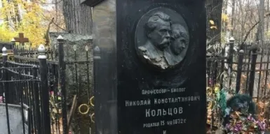 На Введенском кладбище реставрируют надгробие биолога Николая Кольцова