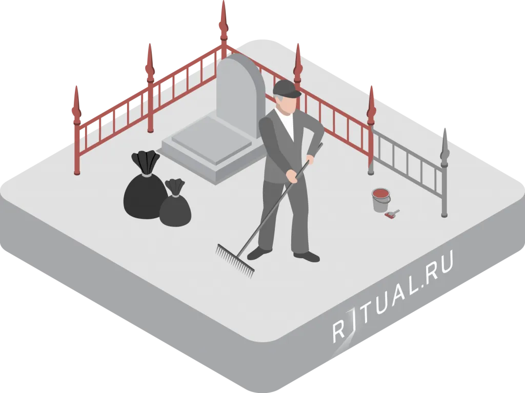 Благоустройство могил