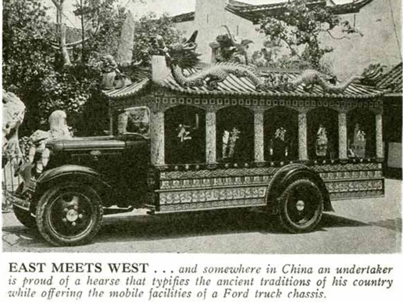 Необычный катафалк