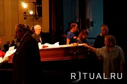 Эдуард Успенский - панихида-прощание у гроба