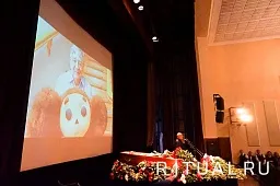 Писатель Эдуард Успенский - прощание в ЦДЛ