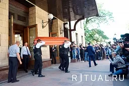 Прощание с Успенским в ЦДЛ