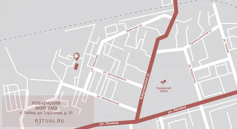 Лобненский морг СМЭ на карте