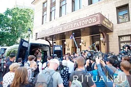 Прощание с Успенским в Центральном Доме Литераторов