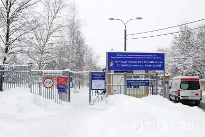 Морг Тушинской детской городской клинической больницы в Москве