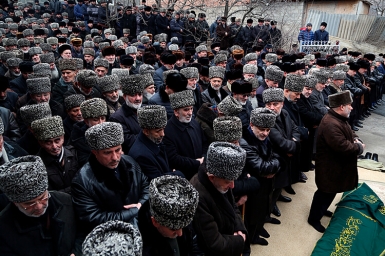 Похоронные обычаи чеченцев