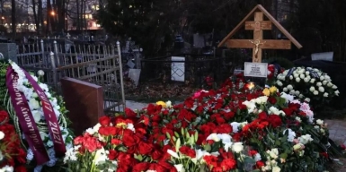 Актера Валерия Гаркалина похоронили на Миусском кладбище в Москве