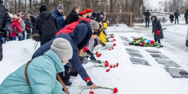 На кладбище Подольска помянули погибших бойцов Красной армии