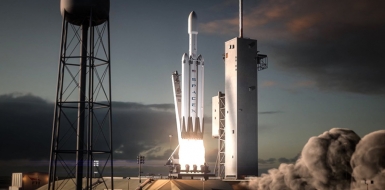 Компания SpaceX запустила ракету с прахом 152 человек