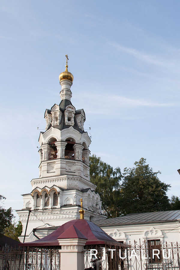 Храм на Черкизовском кладбище