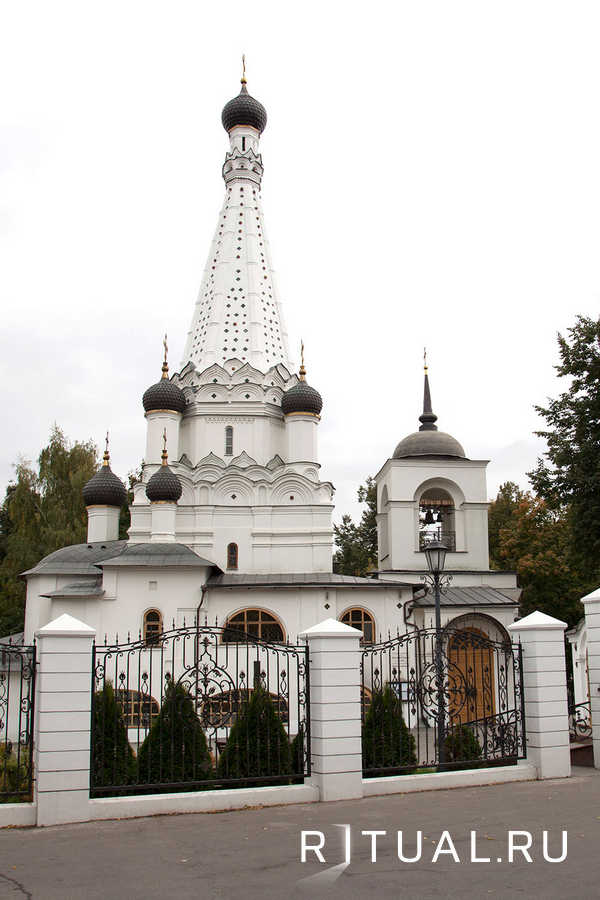 Храм на Медведковском кладбище