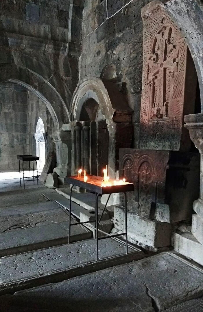 Армянское кладбище монастыря Санаин