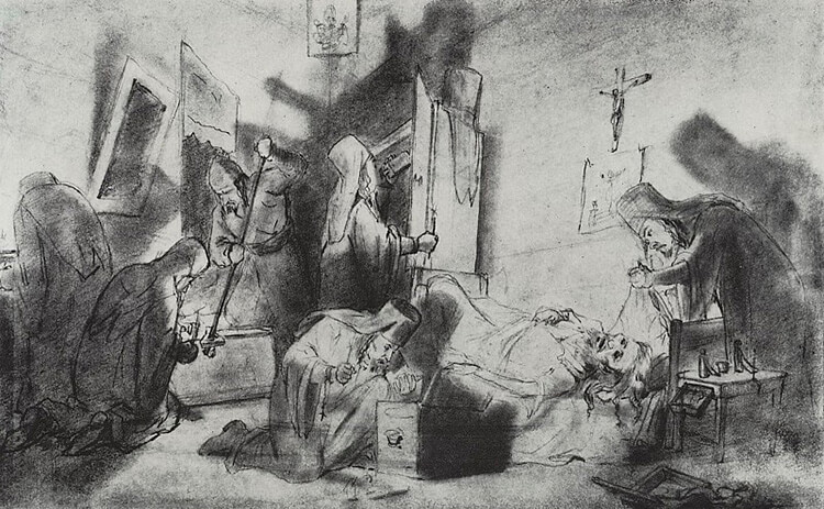Тема смерти в картинах российских художников: Василий Григорьевич Перов